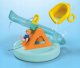 Playmobil Zestaw z figurkami Junior Aqua 71 687 Pływająca wyspa ze zjeżdżalnią 10