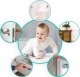 Ricokids Zabezpieczenie ściany silikonowe - 6 szt Ricokids RK-989 5