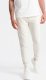 Ombre Bawełniane męskie dresowe spodnie joggery BASIC  kremowe V5 OM-PABS-0174 L 2
