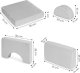 Ecotoys Fotel modułowy dla dzieci DIY 8 miękkich poduch składany - szary ECOTOYS 10