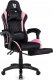 Krzesło biurowe Prototype Fotel obrotowy gamingowy HERO POKER PRO PINK SWEET ALCANTARA 3