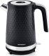 Czajnik Berdsen Czajnik elektryczny 1,7l BD-705 czarno-srebrny 2