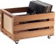 Kadax KADAX Skrzynka Na Płyty 45x28cm Winylowe Pojemnik Stojak Winyle Na Kółkach 3