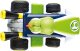 Carrera Carrera - Mini Racer - 2,4GHz Mario Kart(TM) Mini RC, Yoshi (Paperbox) 4