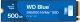 Dysk SSD WD Blue SN5000 500GB M.2 2280 PCI-E x4 Gen4 NVMe (WDS500G4B0E) 1