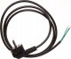 Plastrol Przewód przyłączeniowy Plast-Rol W-97186 5m 3x1,5mm wtyczka nierozbieralna 16A UNI-SCHUCKO czarny 2