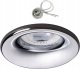 Kanlux Oczko halogenowe Kanlux Elnis 27803 lampa sufitowa wpuszczana downlight 1x35W GU10 / G5.3 antracyt / chrom 6