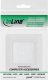 InLine InLine® Wall frame with brush pass, for TV, white RAL9010 2