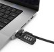 Linka zabezpieczająca Compulocks Compulocks Ledge Lock Adapter for MacBook Pro 16" M1, M2 & M3 with Combination Cable Lock - Sicherheitsschlossadapter - mit Kombinationsschloss - fur Apple MacBook Pro 16 (M1, M2) 1