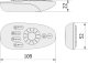 GTV GTV LD-KONML-MONO-PIL pilot biały 1