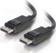 Kabel C2G C2G 3ft Ultra High Definition DisplayPort Cable with Latches - 8K DisplayPort Cable - M/M - DisplayPort-Kabel - DisplayPort (M) zu DisplayPort (M) - 91.4 cm - eingerastet - Schwarz 1