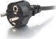 Kabel zasilający C2G Kabel / 3 m Universal Power cord CEE 7/7 2