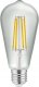 GTV Żarówka GTV Filament LD-ST64FL4-30 6W E27 ST64 3000K 6000lm transparentna 1