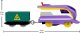 Mattel THOMAS LOKOMOTYWA PODST NAPED AST HFX93 WB8 5