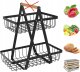Elitehoff KOSZYK PIĘTROWY NA OWOCE PRZYPRAWY LOFT E-8084 9