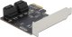 Kontroler Delock DELOCK 4 Port SATA PCI Express x1 Karte Low Profile Formfakt 5