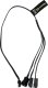 Alphacool Alphacool Digital RGB LED Y-Kabel 3-fach mit JST-Stecker, schwarz - 30cm 1