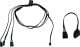 Alphacool Alphacool Digital RGB LED Y-Kabel 3-fach mit JST-Stecker, schwarz - 60cm 1