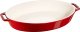 STAUB Staub Oval Dish Ceramic, oval, Red , 37cm 2