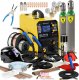 Magnum SEMI-AUTOMATIC SPAW.INV. MIG-224 LCD DUAL PLUS SYNERGY MMA, 200A/60%, 230V, MB24/3NT, GP50, MMAR, D200 25