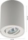 Lampa sufitowa Zumaline Zuma Line Rondoo SL 20038-WH-N spot lampa sufitowa 1x50W GU10 biały 1