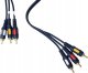 Kabel Vitalco KABEL 3XRCA - 3XRCA CHINCH 3- RCA łezka 0,5m 50cm 2