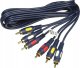 Kabel Vitalco KABEL 3XRCA - 3XRCA CHINCH 3- RCA łezka 0,5m 50cm 4