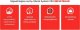 Qbrick Organizer with removable containers Qbrick System PRO ORGANIZER 300 RED Ultra HD 3