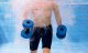 Beco Aqua dumbbells BECO 9628 size M 2pcs 1