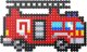 Meli Klocki Meli Minis Fire 2w1 - 500 el. 6