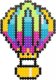 Meli Klocki Meli Minis Fly 2w1 Samolot i Balon 500 el. 6