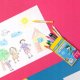 Paper Mate PAPER MATE Wachsmaler Kids Colouring Bunt 8er M Blister 3