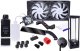 Chłodzenie wodne Alphacool Alphacool Core Hurrican 240 mm XT45 HardTube Wasserkühlungs Set 1