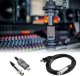 Adapter USB ACCU-CABLE XLR kabel mikrofonowy interfejs pod USB PC 3m przejściówka audio cannon xlr 3