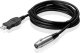 Adapter USB ACCU-CABLE XLR kabel mikrofonowy interfejs pod USB PC 3m przejściówka audio cannon xlr 6