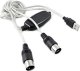 Adapter USB DNA MIDI IN - MIDI OUT USB Adapter 5 DIN INTERFEJS 3