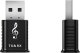 Adapter bluetooth Joyroom Transmiter Odbiornik Bluetooth 5.0 AUX JACK 3,5mm 3w1 MSD168 4