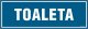 Mój dom Toaleta - Znak Tabliczka Płytka Sztywna 150X50 Wc Libres Polska Sp Pa014_150X50_Pn 5904937432710 1