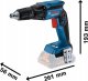 Bosch Bosch cordless drywall screwdriver GTB 18V-45 Professional solo (blue/black, without battery and charger, in L-BOXX) 11