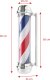 Physa Plafon podświetlany pole barber shop BB-02 srebrny duży 1