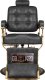 Activeshop Gabbiano fotel barberski Boss HD Old Leather czarny 2