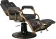 Activeshop Gabbiano fotel barberski Boss HD Old Leather czarny 5