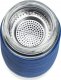 Emsa Emsa Tea Mug thermal tea mug 0.4 liters (blue/transparent, glass, screw cap) 4