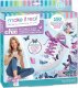 Make it real MAKE IT REAL Ozdoby na buty Sticker Chic Buterfly, zestaw kreatywny 1