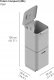 Kosz na śmieci Wesco Joseph Joseph Waste Bin Totem 40 L Stainless Steel 1