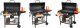 Toya LUND CHARCOAL GRILL WITH COVER GRID 71x35cm 2