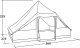 Namiot turystyczny Easy Camp Namiot 10 - osobowy Easy Camp Moonlight Cabin Uniwersalny 1
