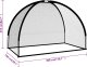 vidaXL vidaXL Siatka do treningu gry w golfa, czarna, 300x150x210 cm 9