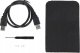 Icy Box ECOBOX OBUDOWA DYSKU HDD SATA 2,5 CALA USB 2.0 ALUMINIUM CZARNA> 2