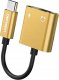 Vega ADAPTER HF TYP-C DENMEN ZŁOTY AUDIO JACK + ZASILANIE DU07> 11